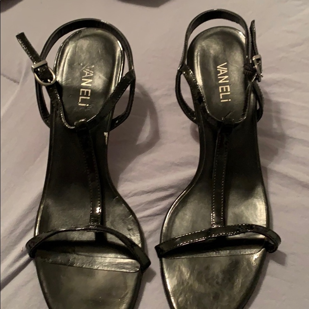 Black Vaneli high heels